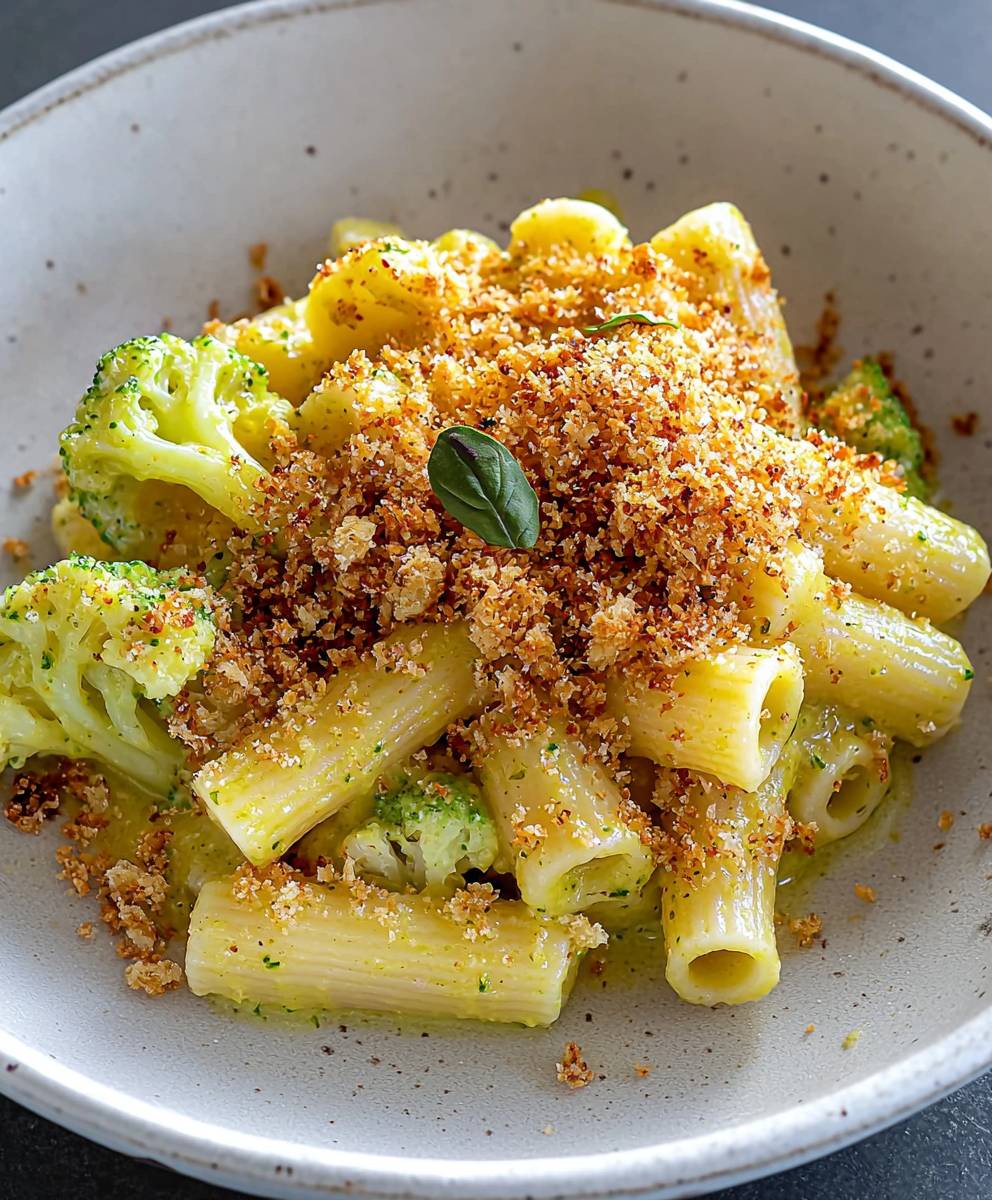 Pâtes siciliennes au chou-fleur