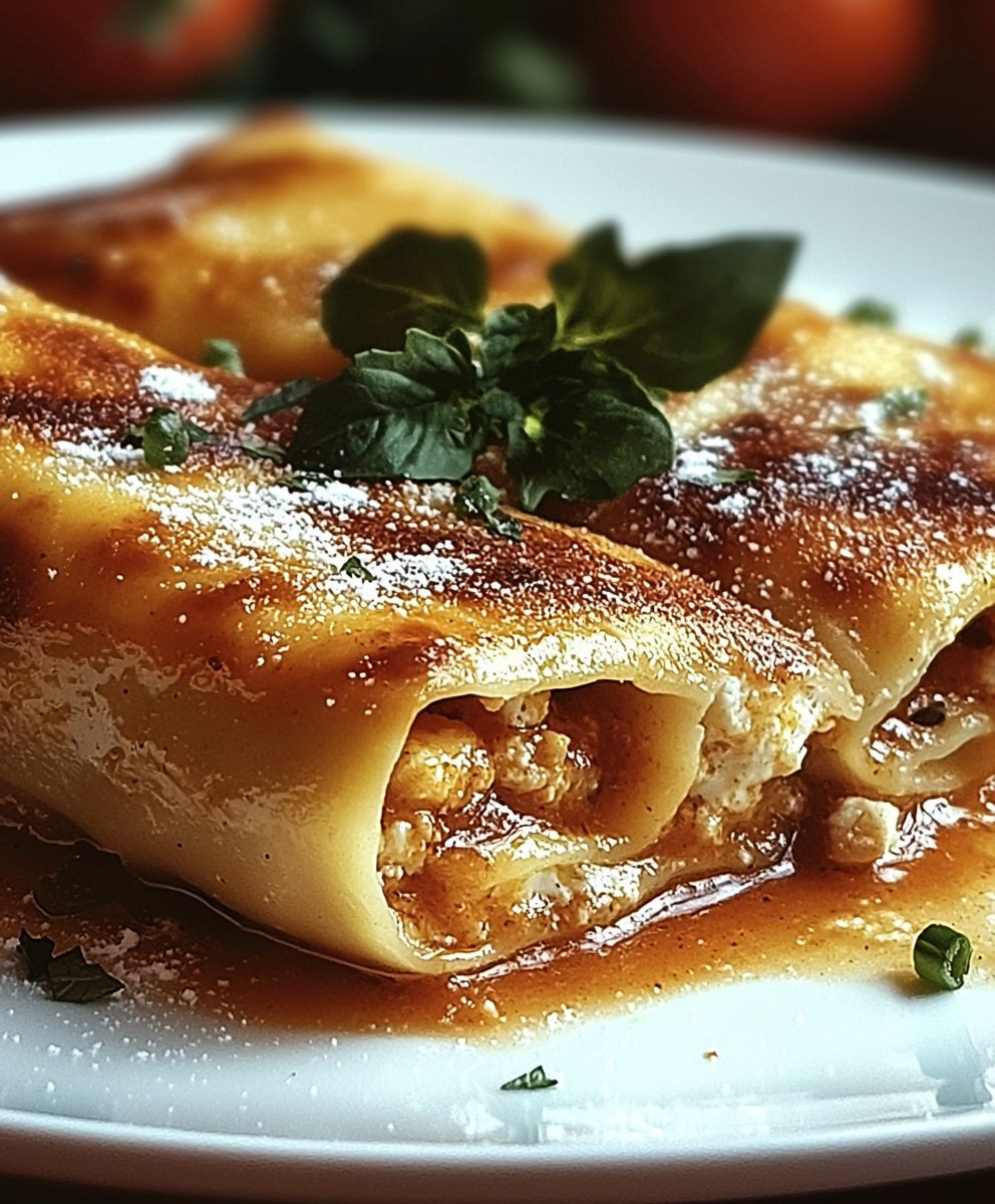 Cannelloni siciliens fondants savoureux