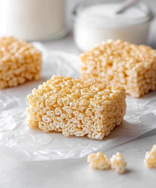 Friandises végétaliennes Rice Krispies