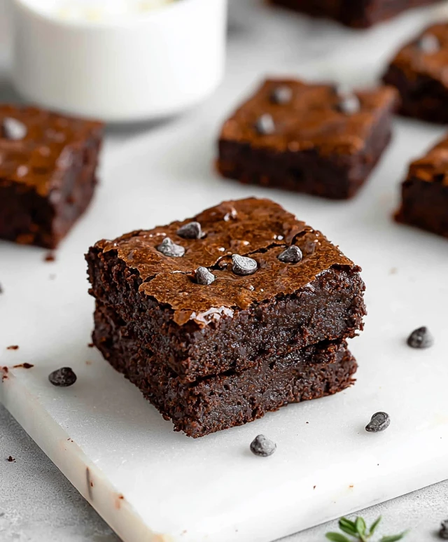 Brownies protéinés végétaliens