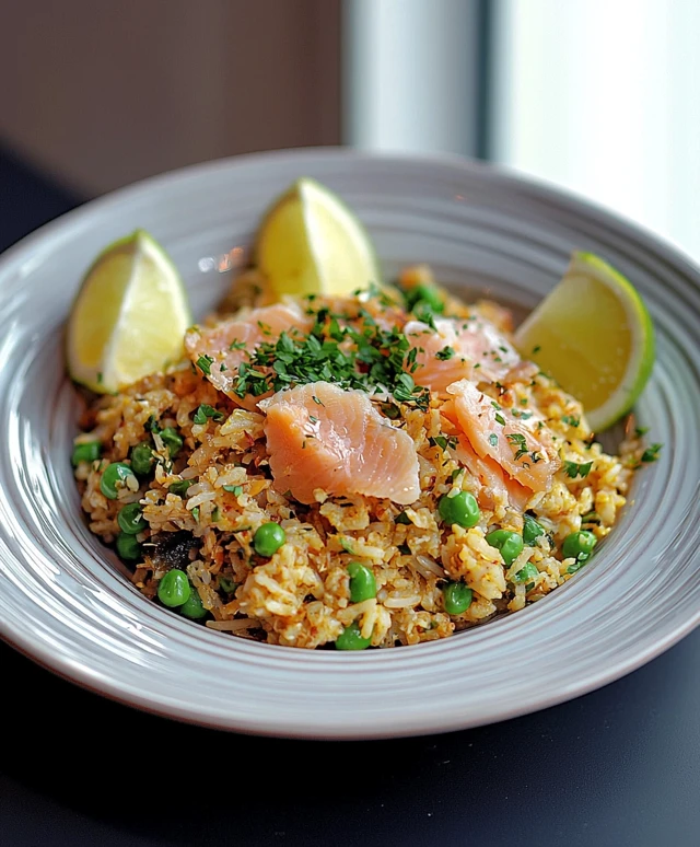 Kedgeree saumon fumé