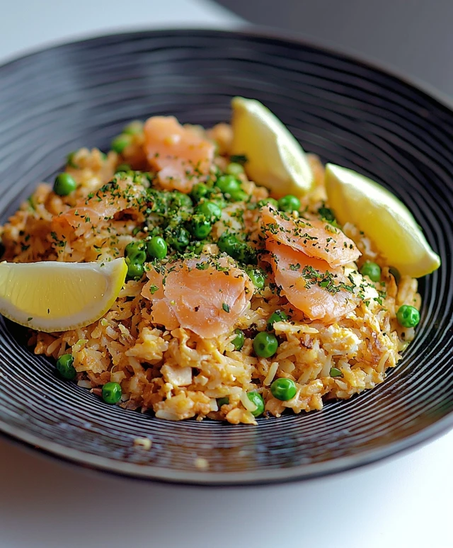 Kedgeree saumon fumé