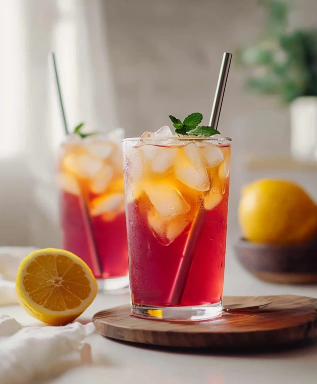 Limonade thé glacé Passion