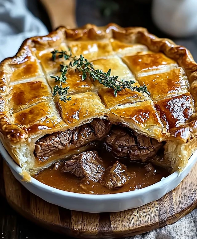 Tarte au steak