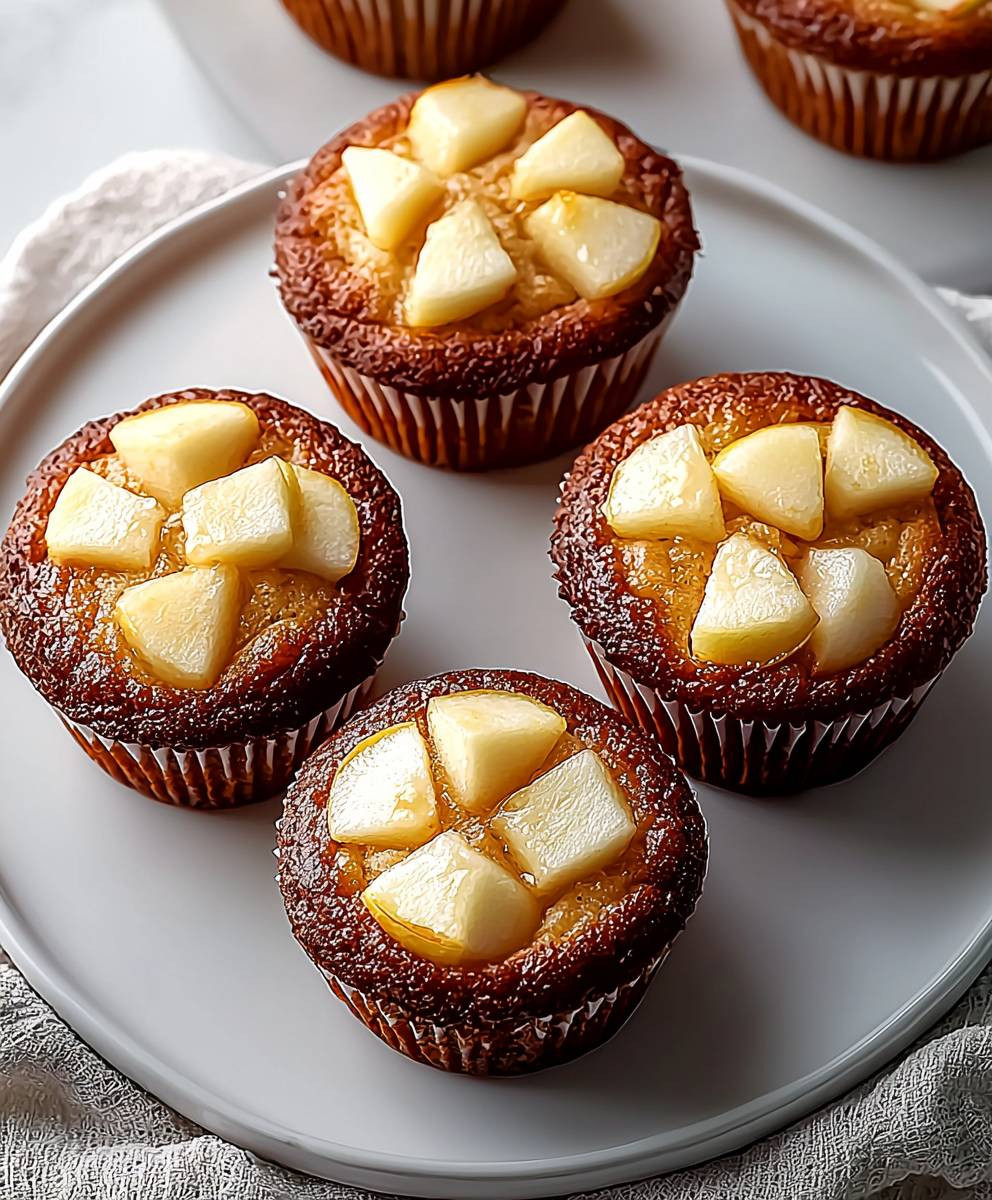Muffins aux Pommes Fondants