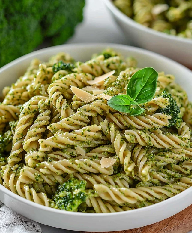 Pâtes végétaliennes au brocoli