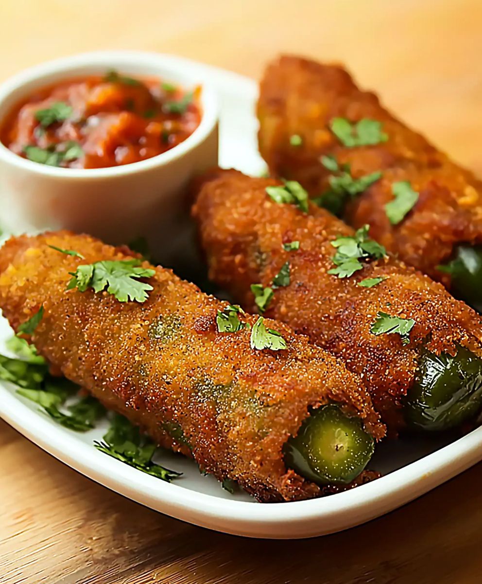 jalapeños frits farcis