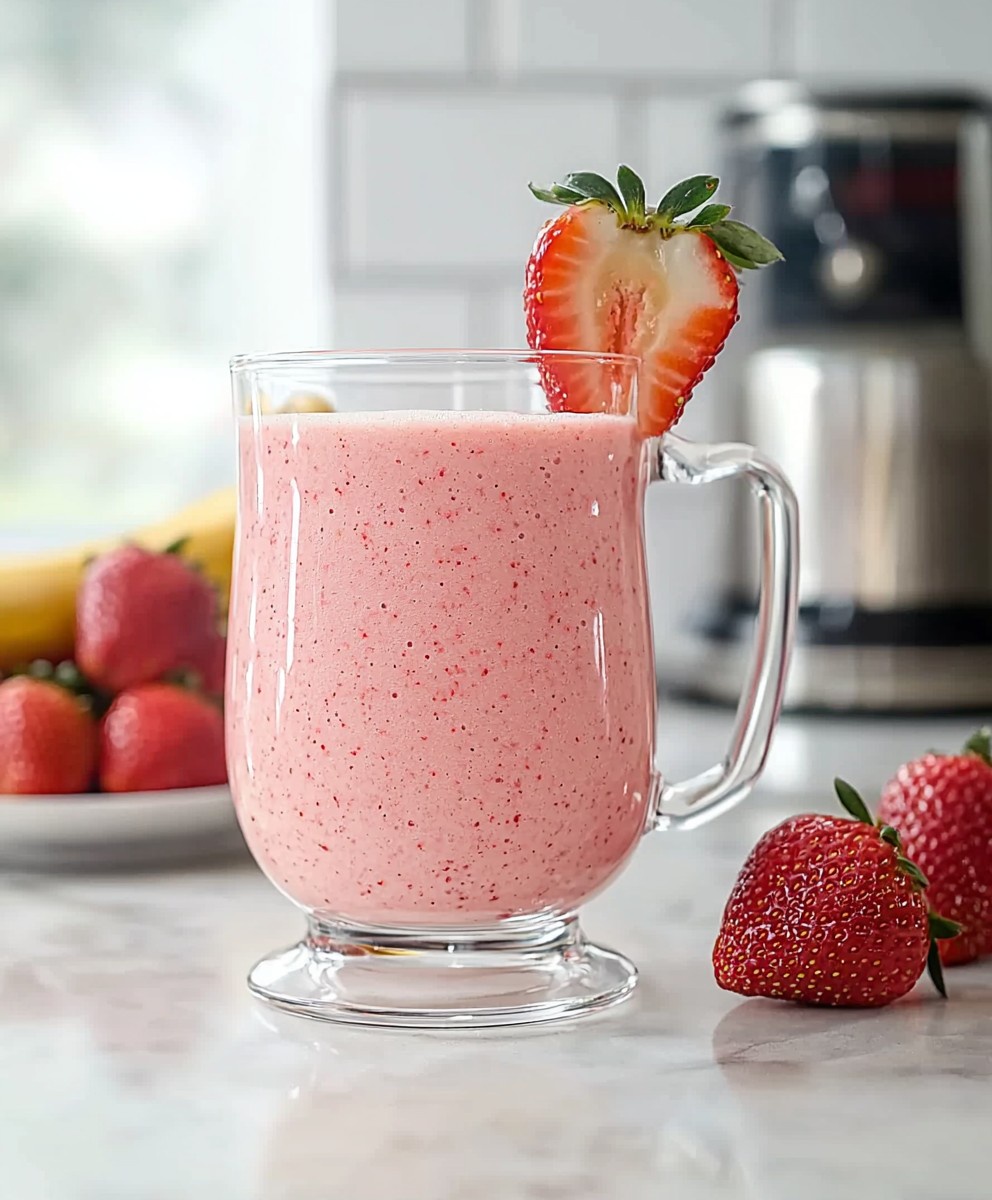 Smoothie Fraise Banane