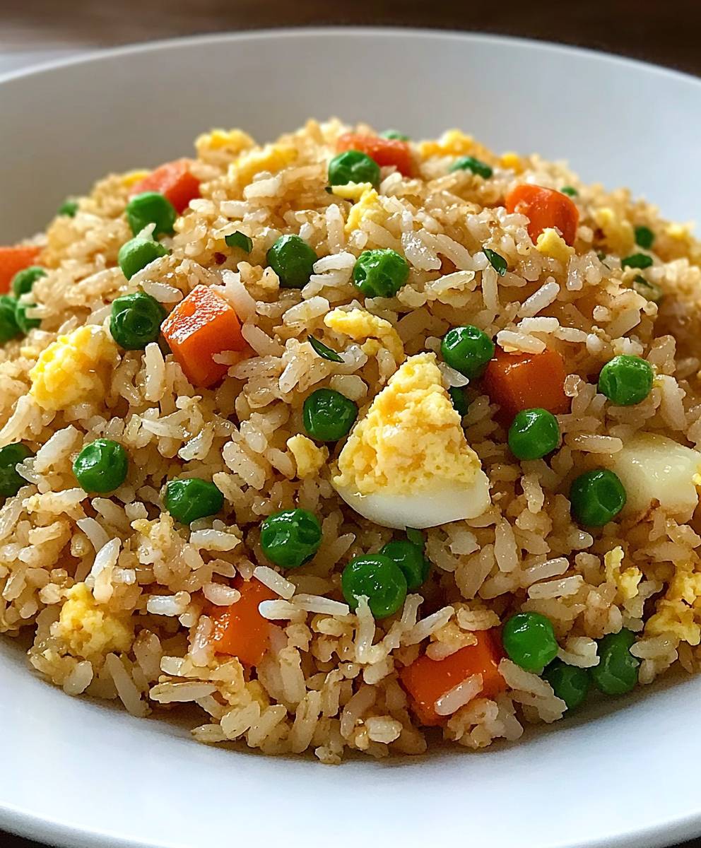 Riz frit aux oeufs