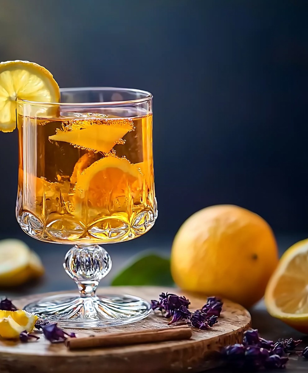 Apéritif à la gentiane maison