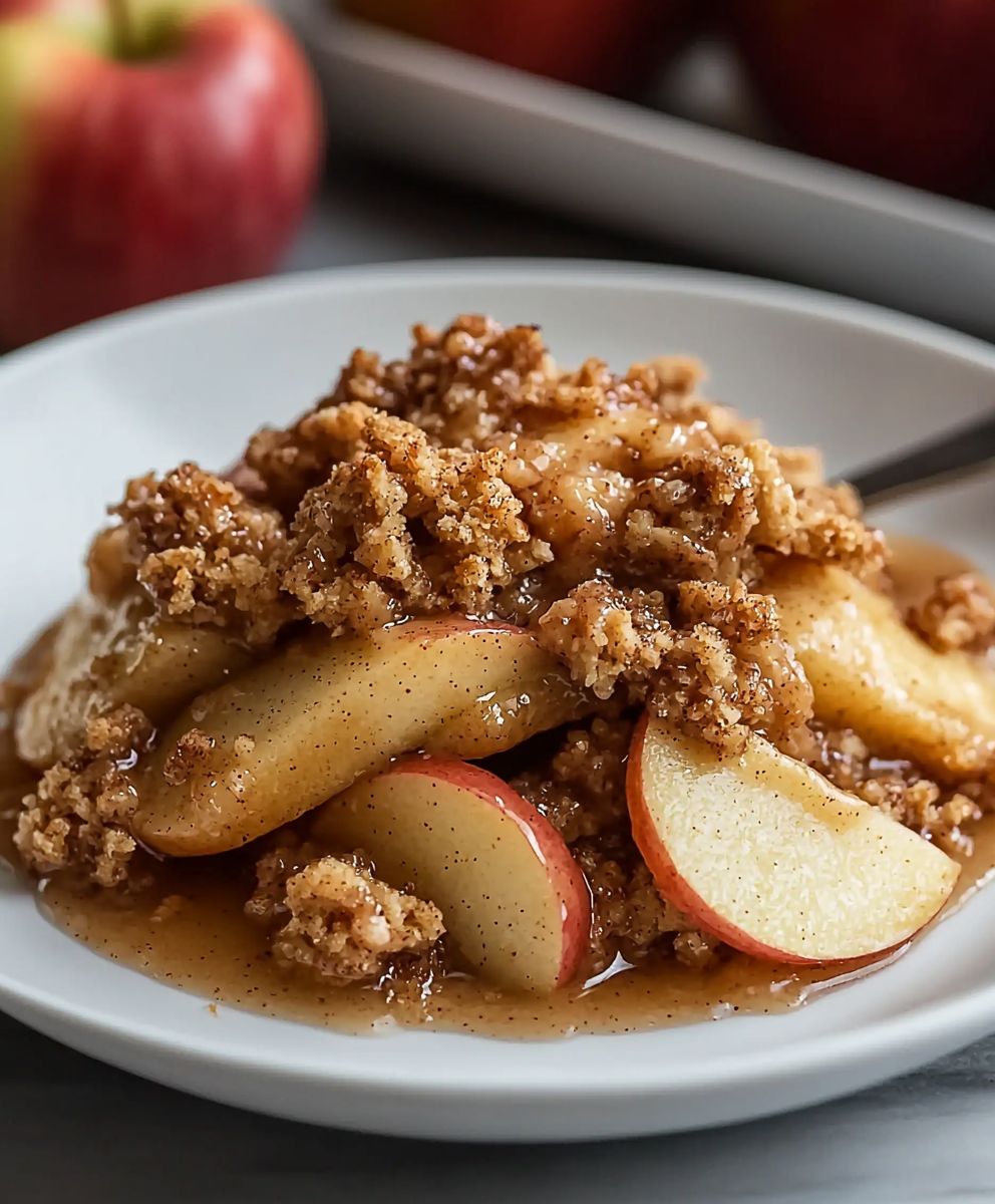 Croustillant pommes cannelle