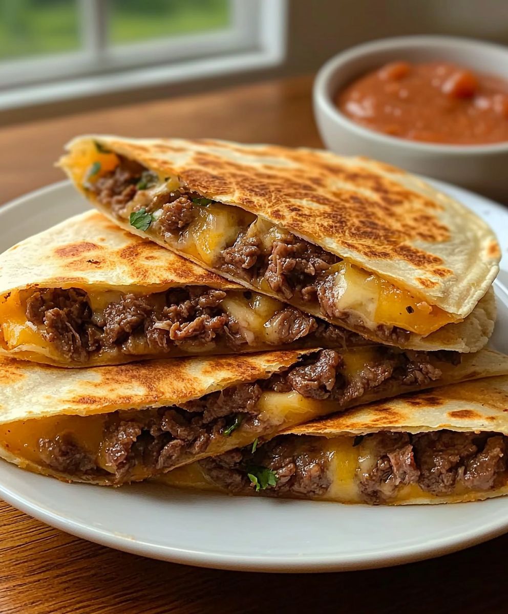 Quesadillas au boeuf