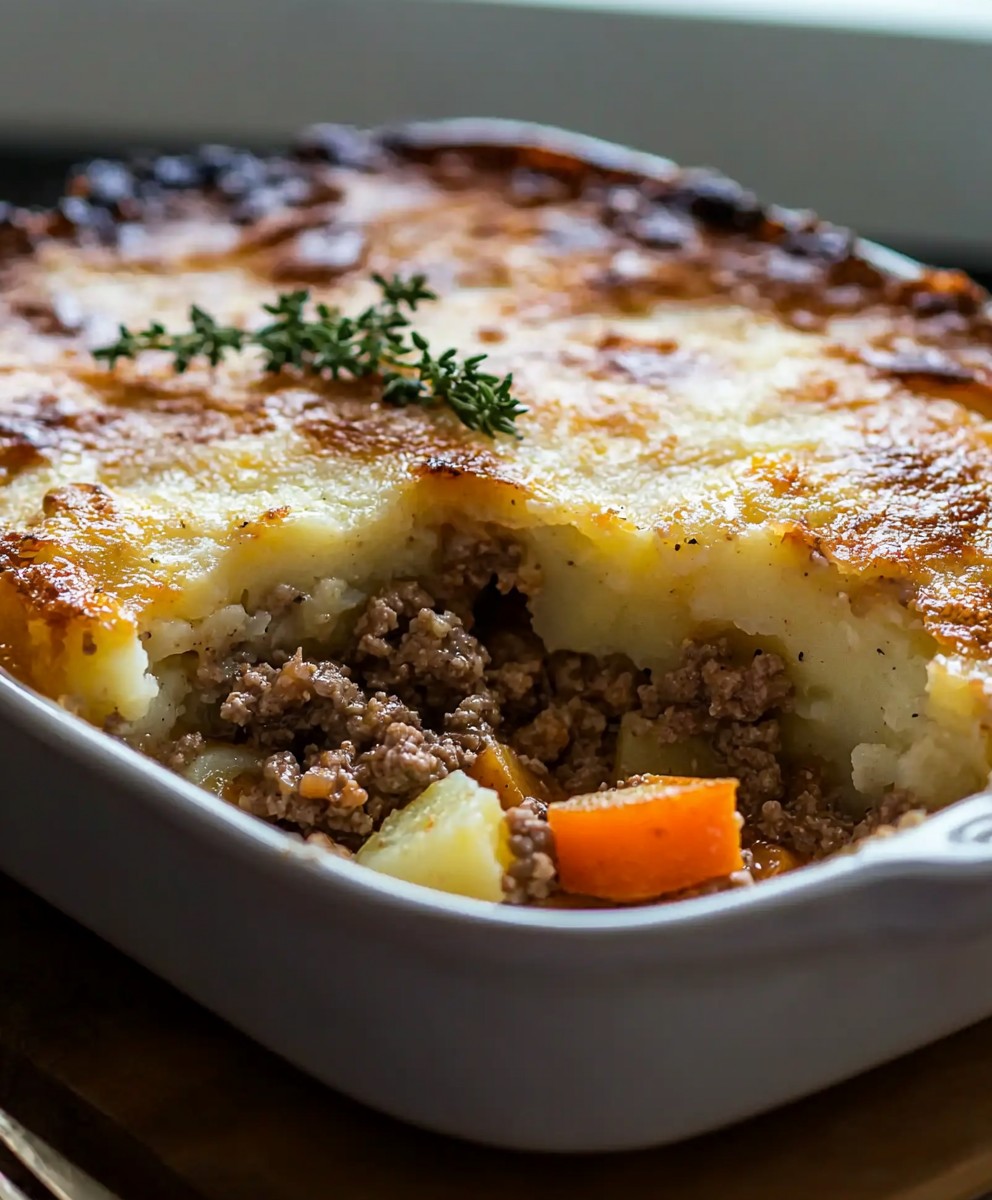 Boeuf haché pommes de terre casserole