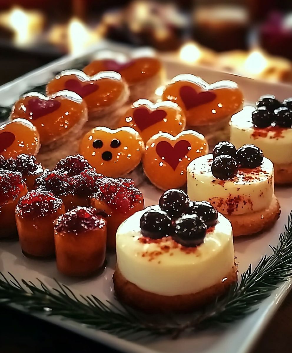 Amuse gueules Saint Valentin