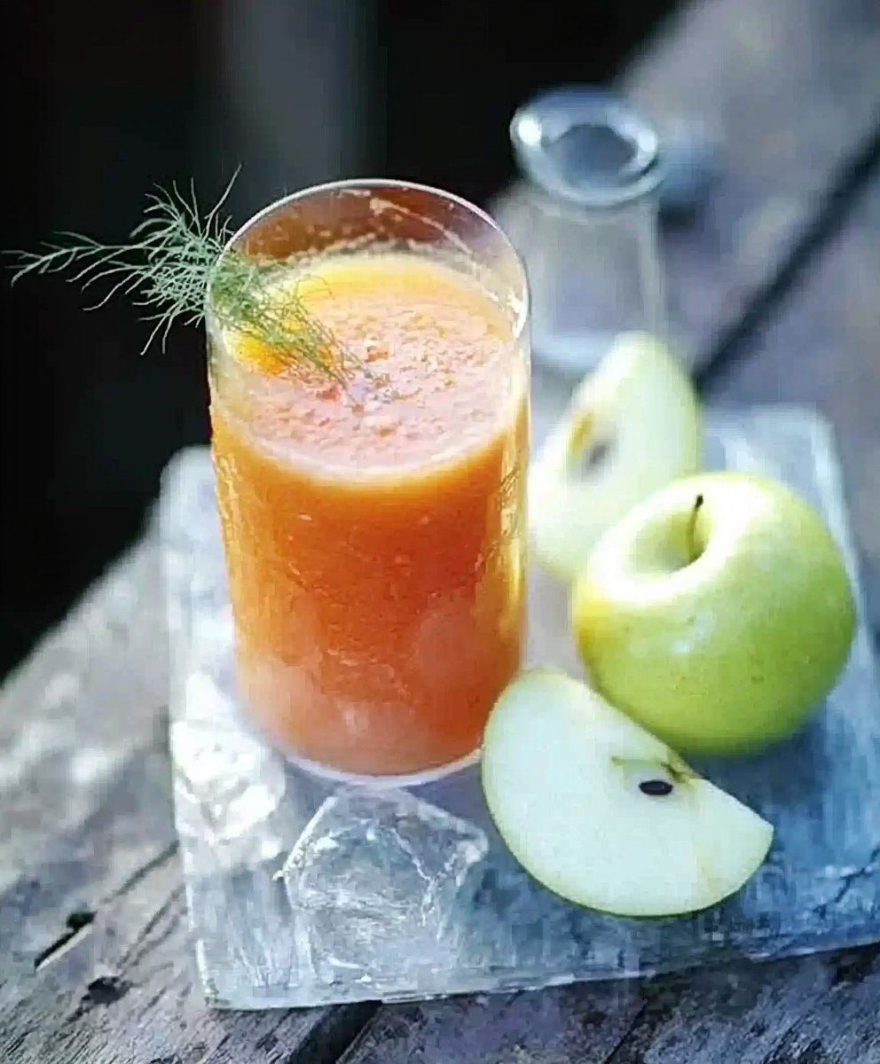 Jus pomme carotte fenouil