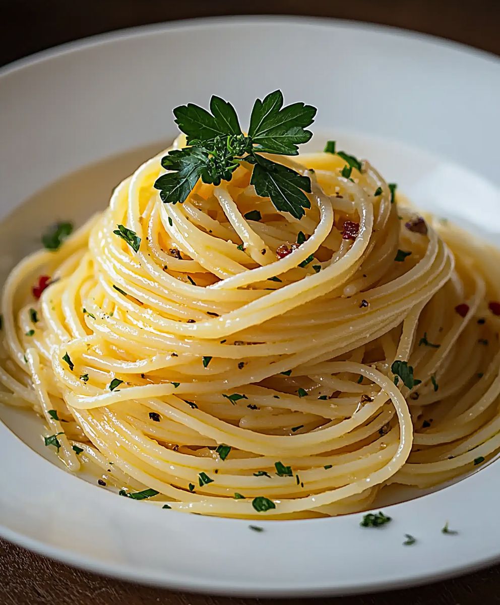 Spaghetti aglio e olio