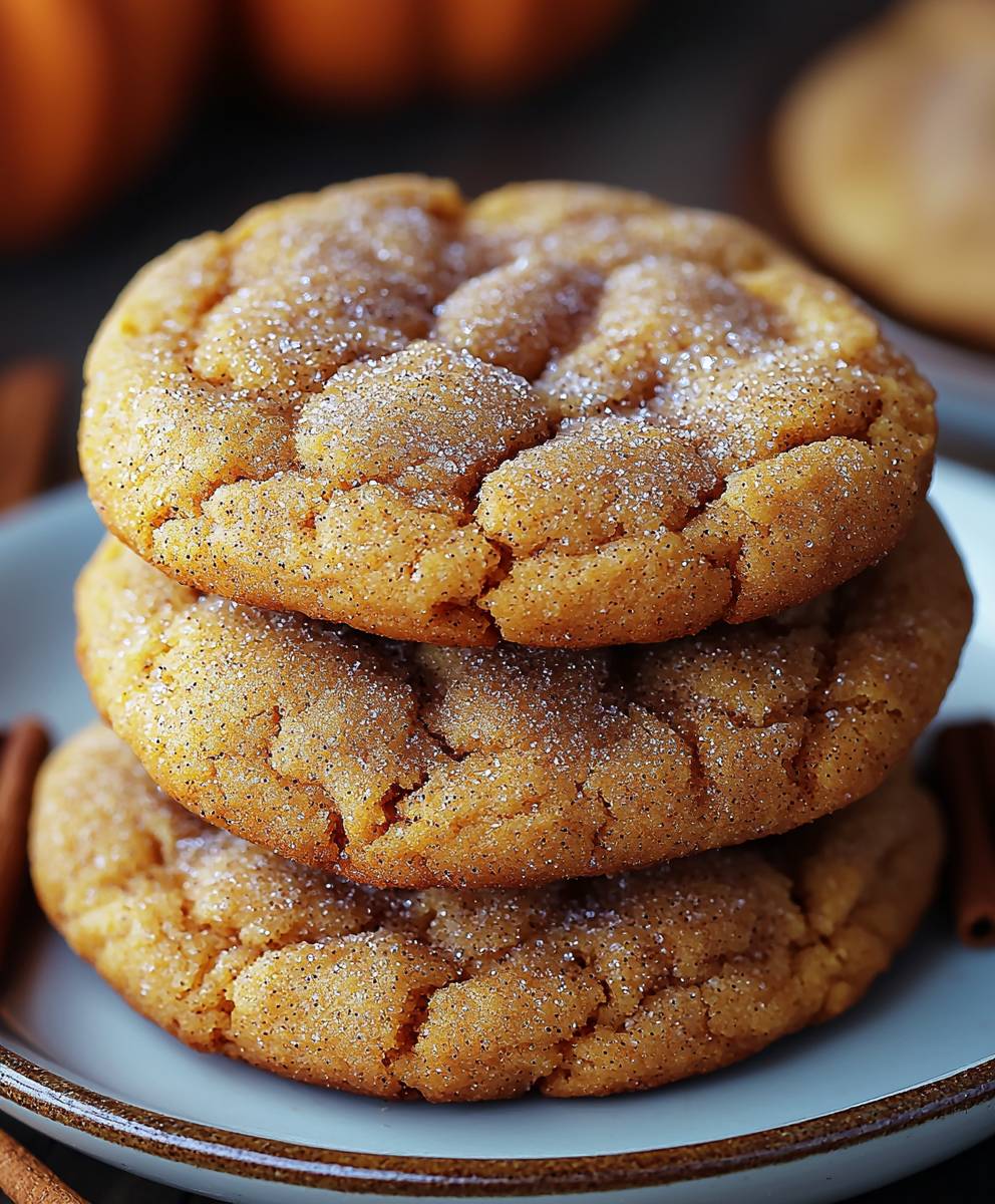 Biscuits potiron cannelle