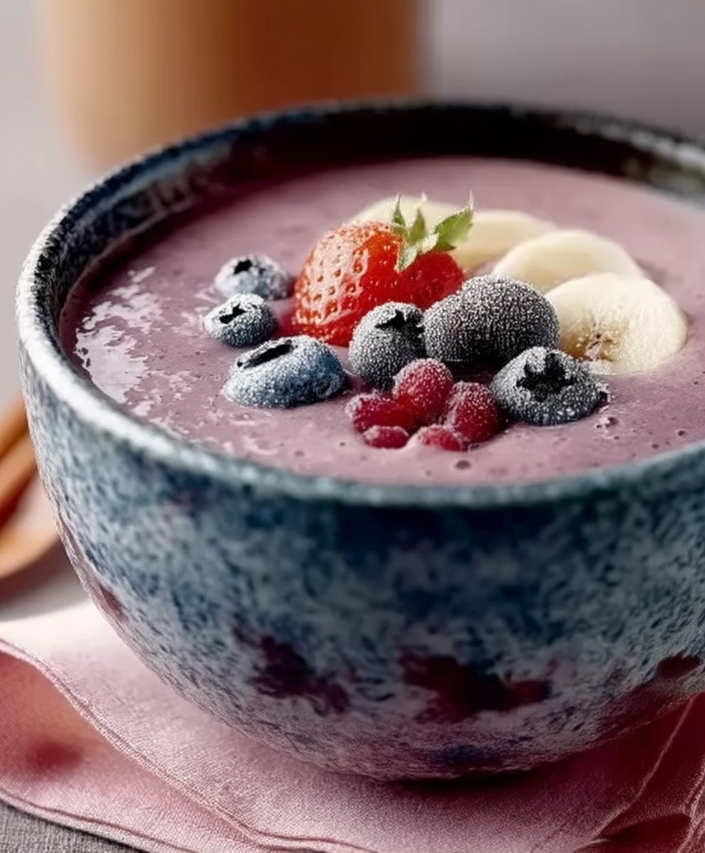 Bol smoothie banane açai