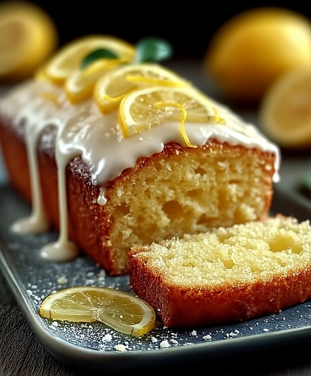 Gâteau glacé au citron