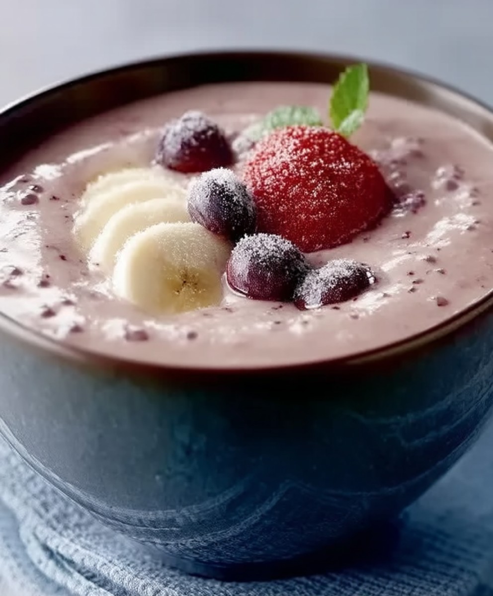 Bol smoothie banane açai
