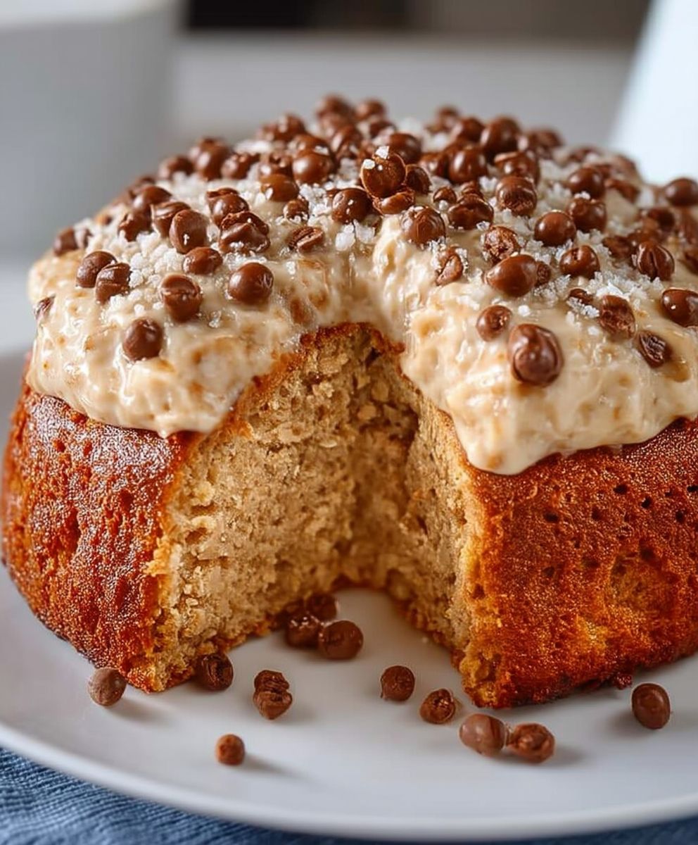 Gâteau protéiné yaourt grec sain