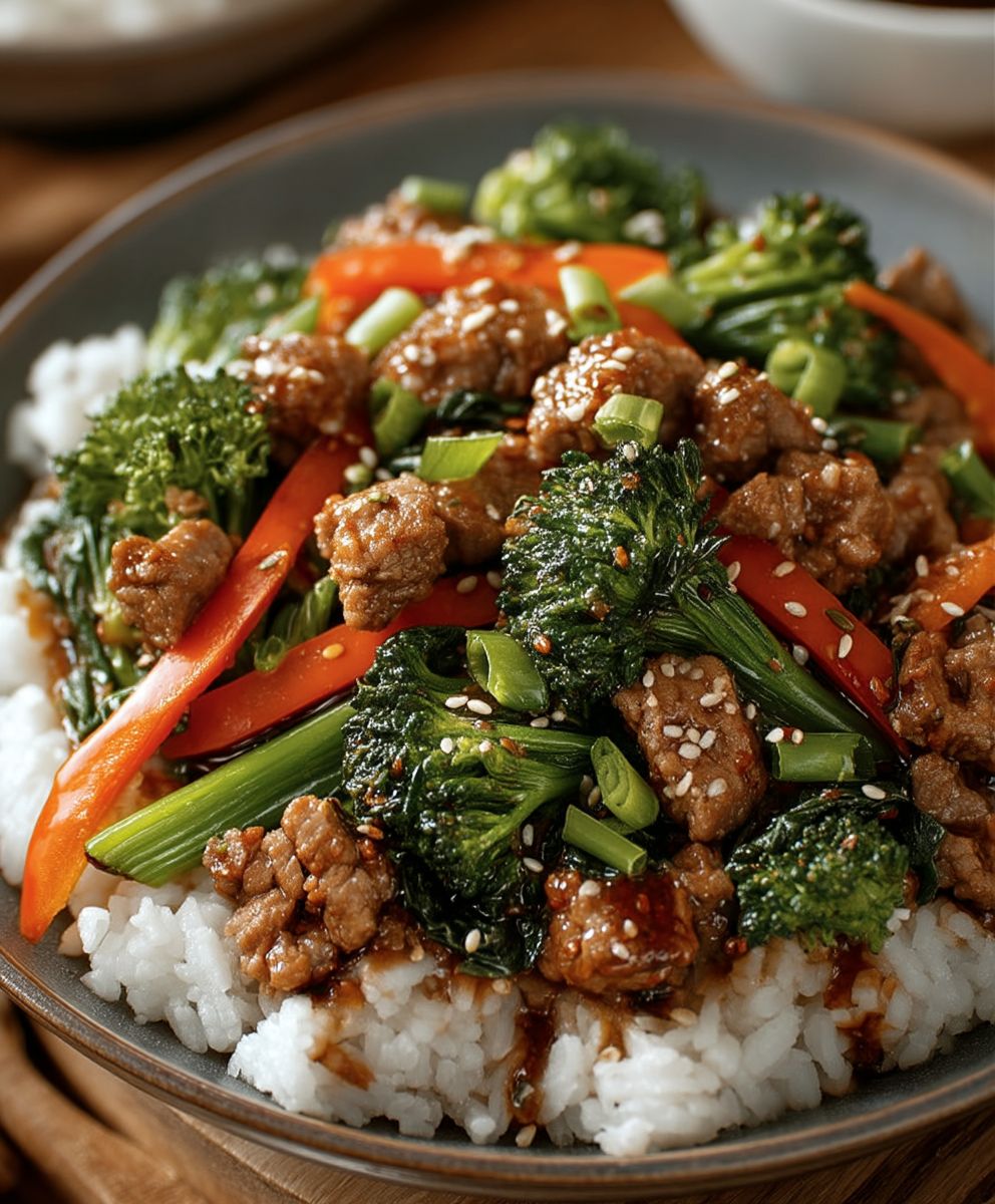 Sauté de dinde teriyaki