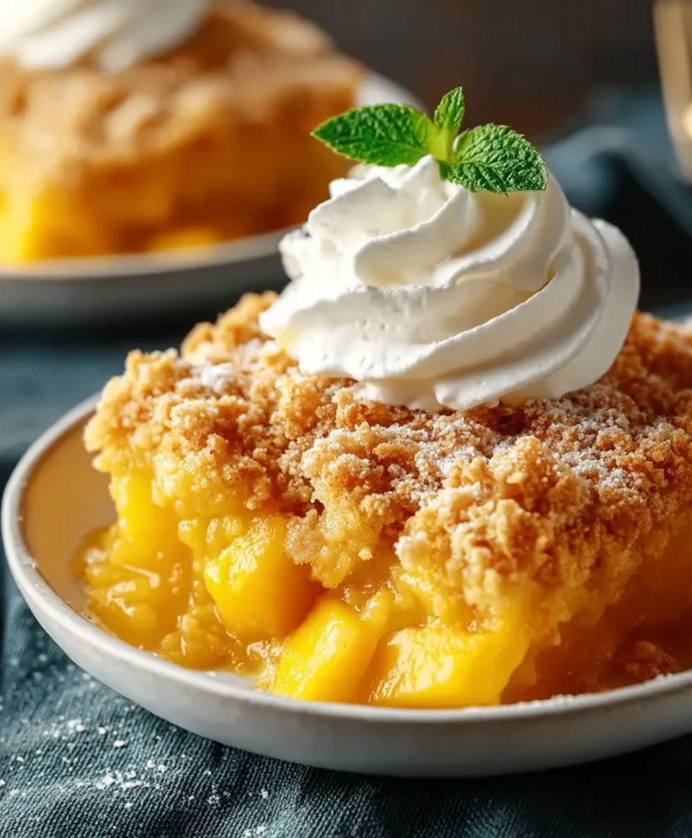 Crumble à la mangue