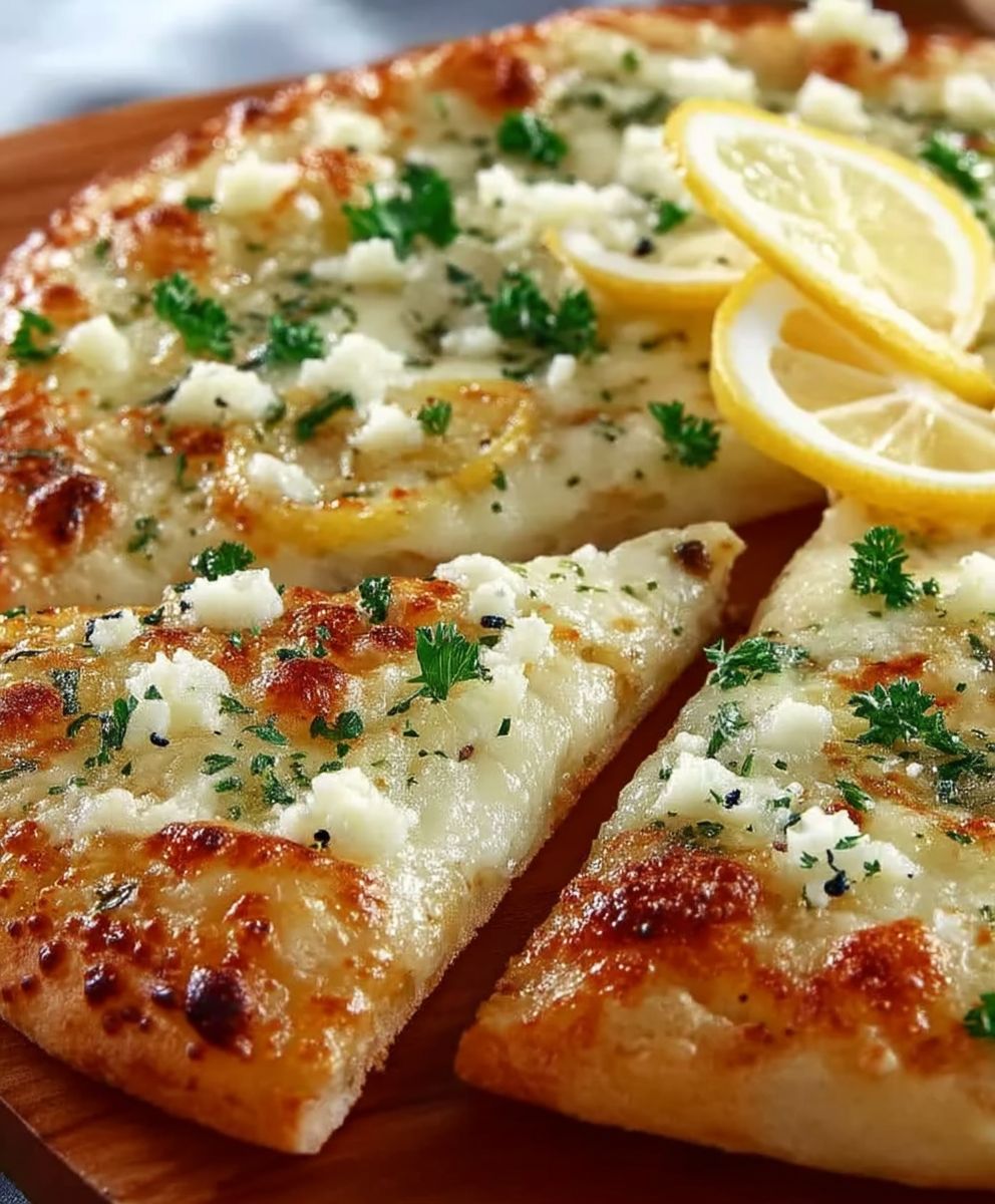 Pizza au citron
