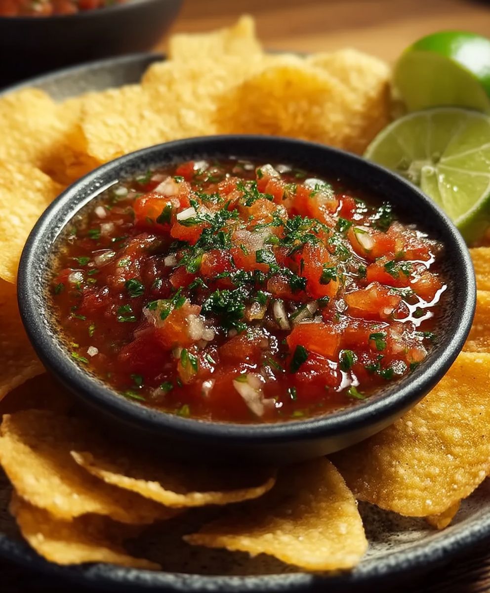 Chips et salsa