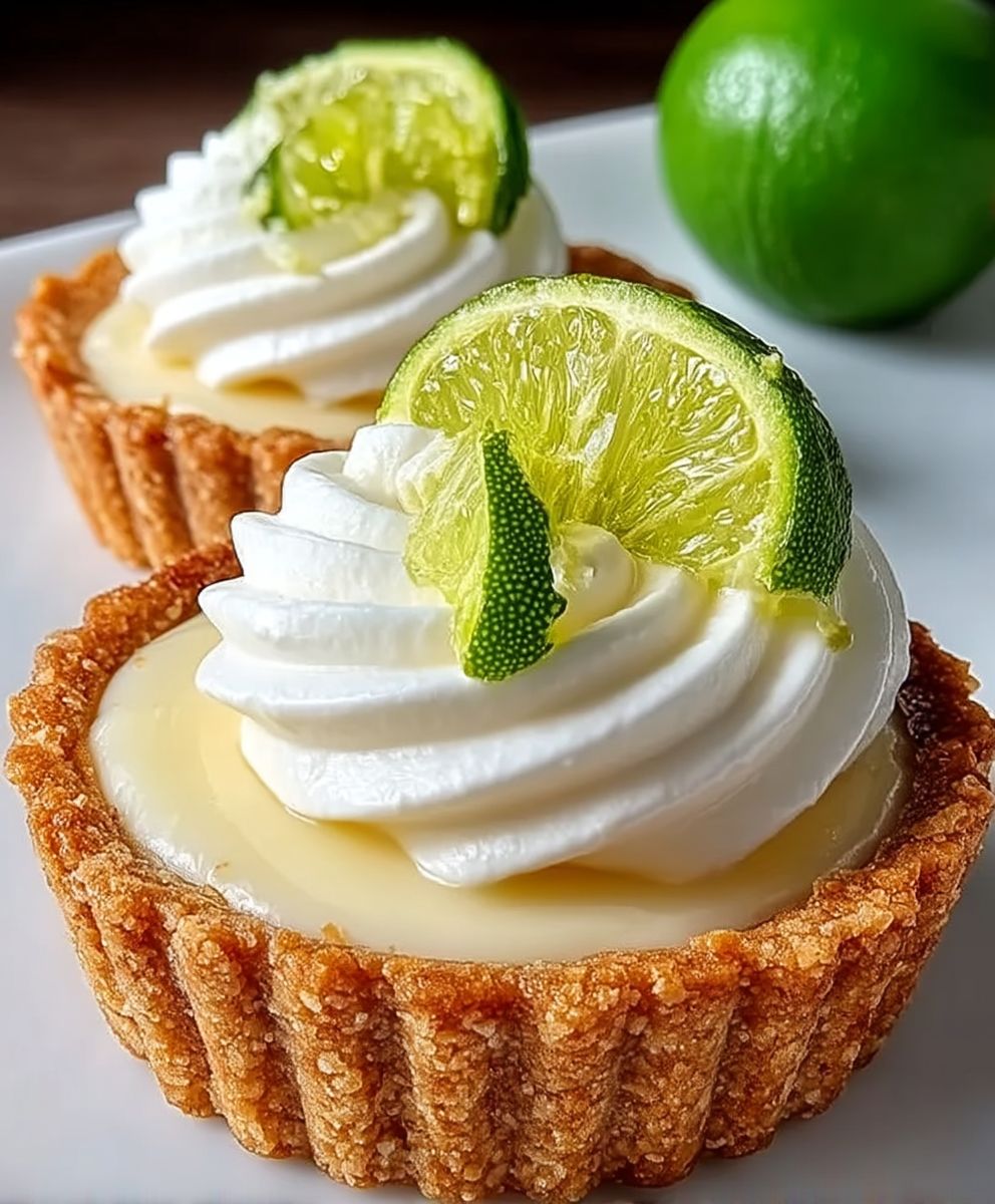 Tarte citron vert sans cuisson