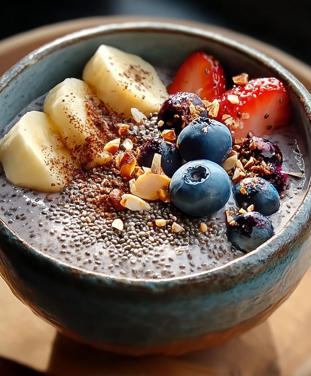 Bol petit déjeuner graines de chia