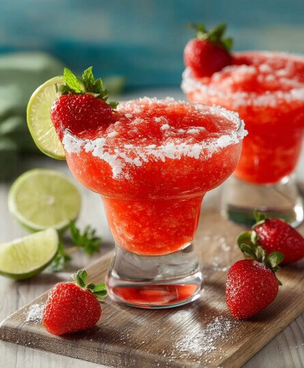 Margarita aux fraises