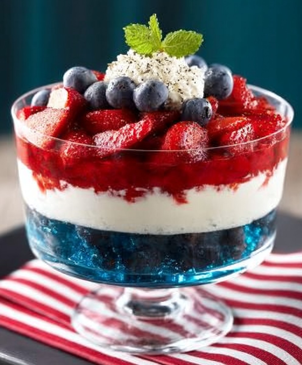 Salade rouge blanche et bleue