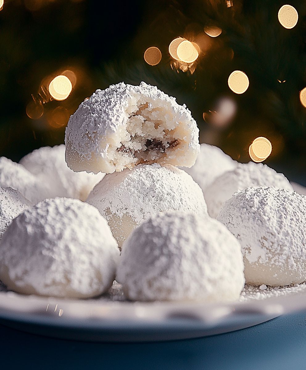 Biscuits boules de neige