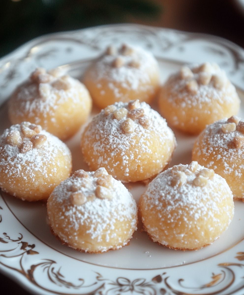 Biscuits boules de beurre italiennes
