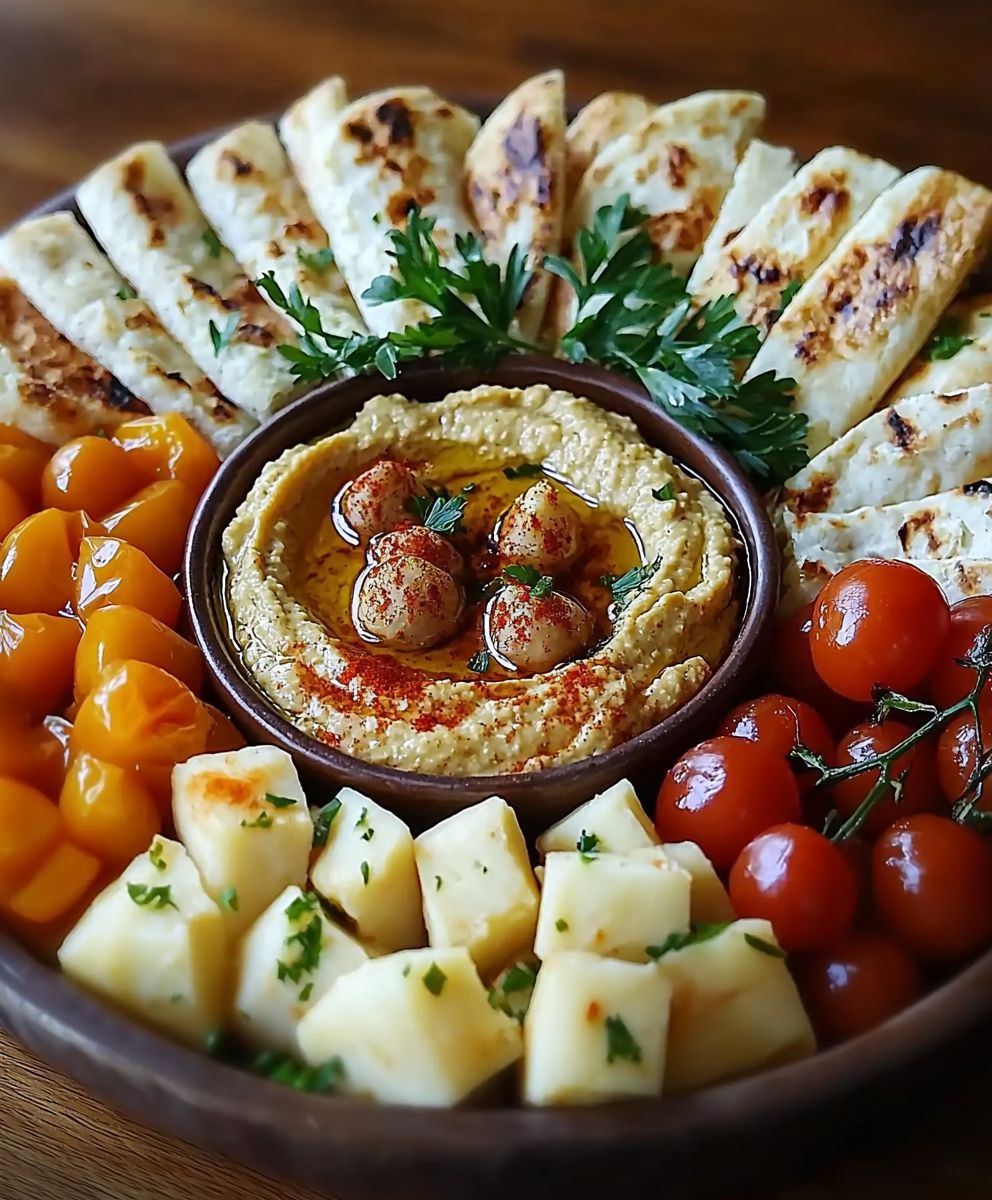 Houmous méditerranéen