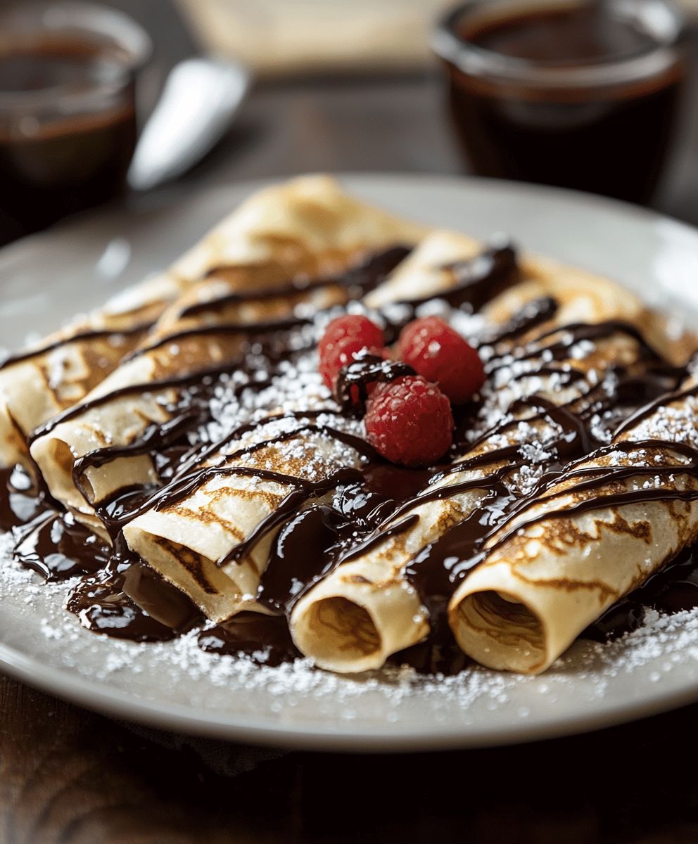 Crêpe Nutella facile