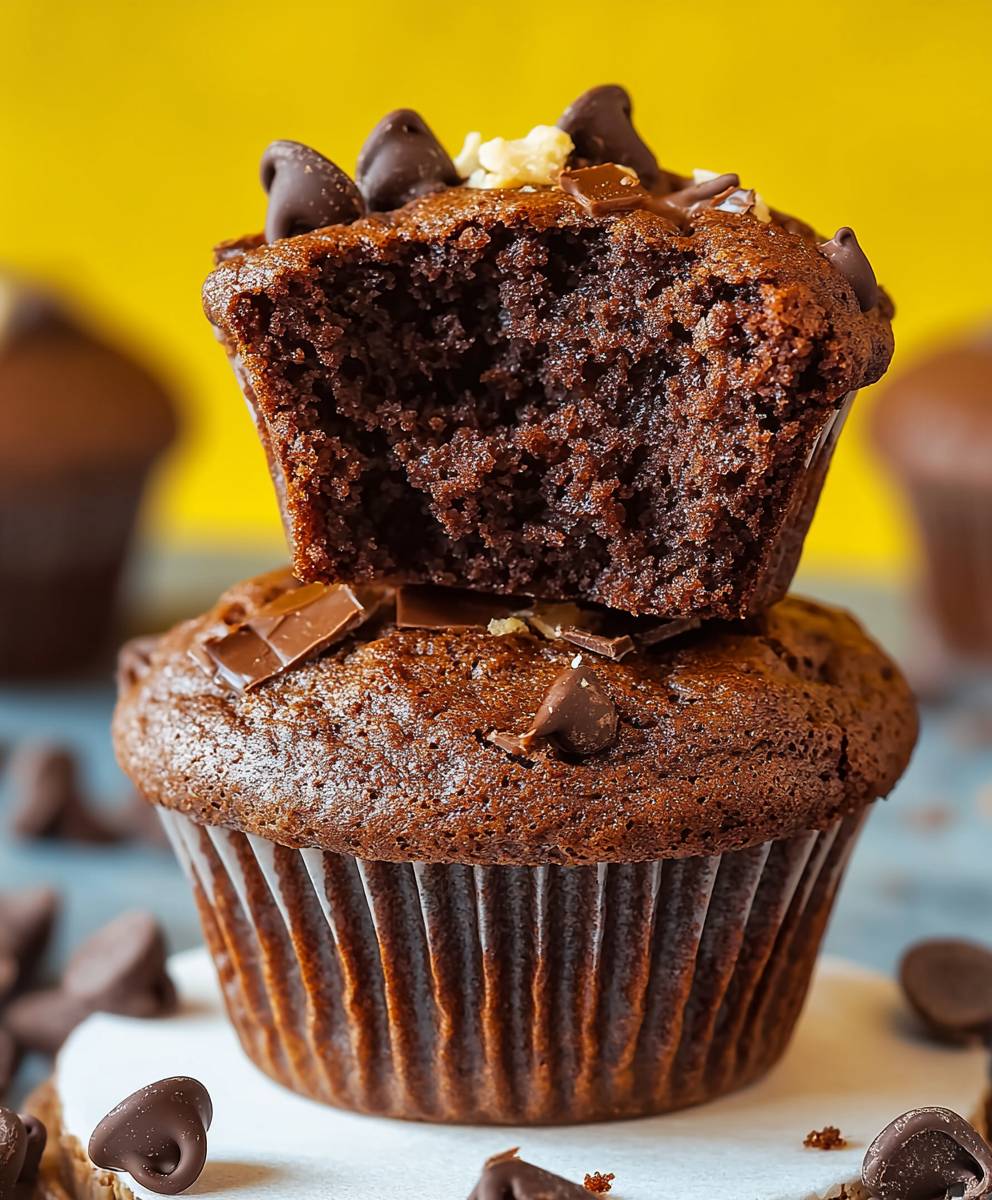 Muffin chocolat maison
