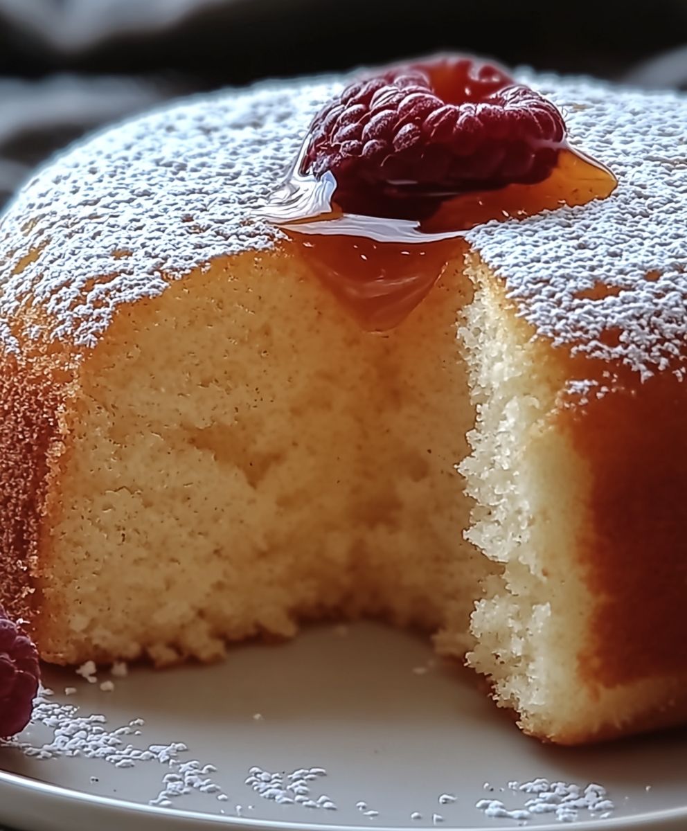 Gateau moelleux vanille facile