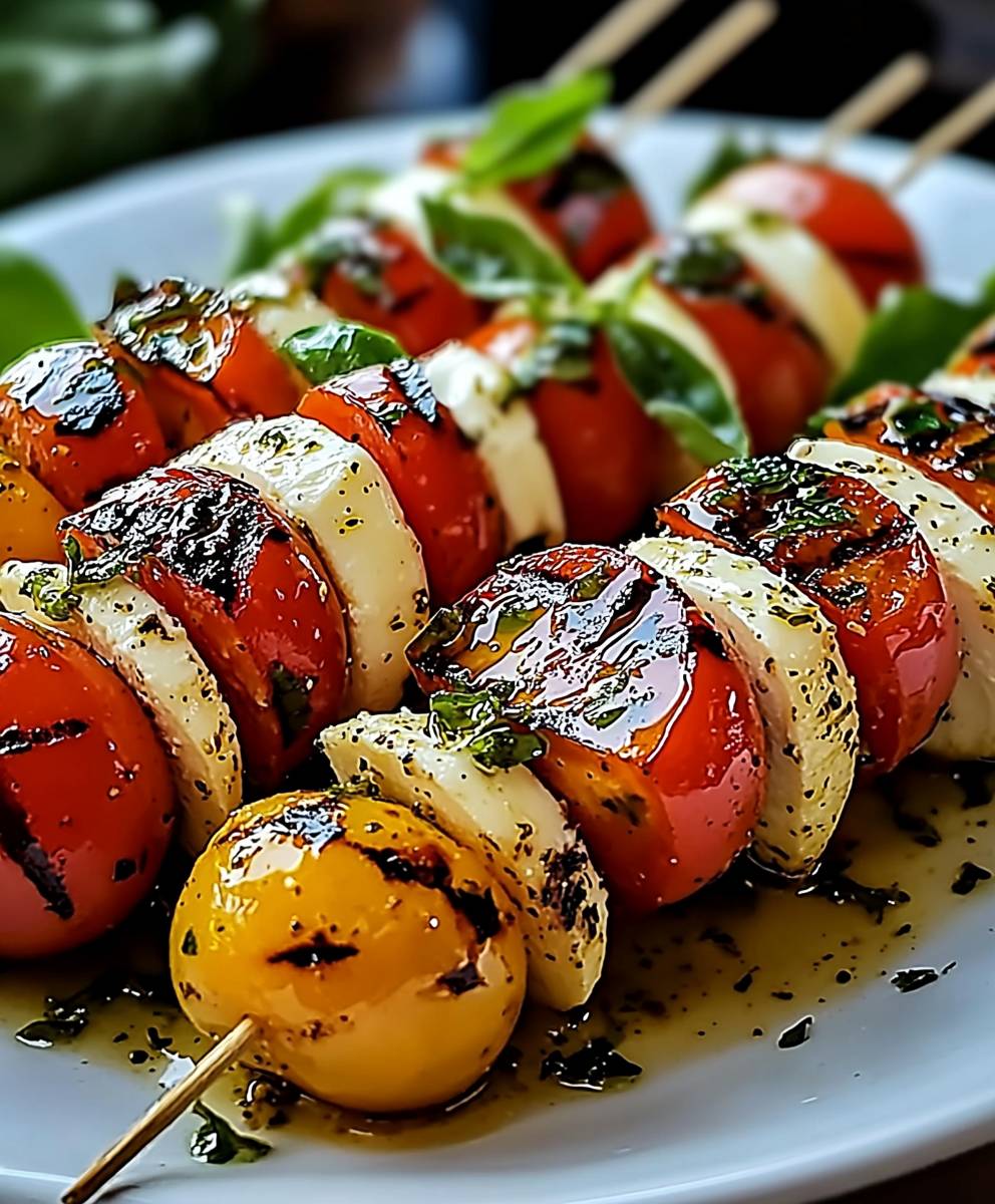 Brochettes Caprese