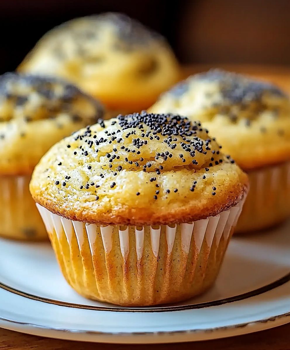 Muffins citron pavot