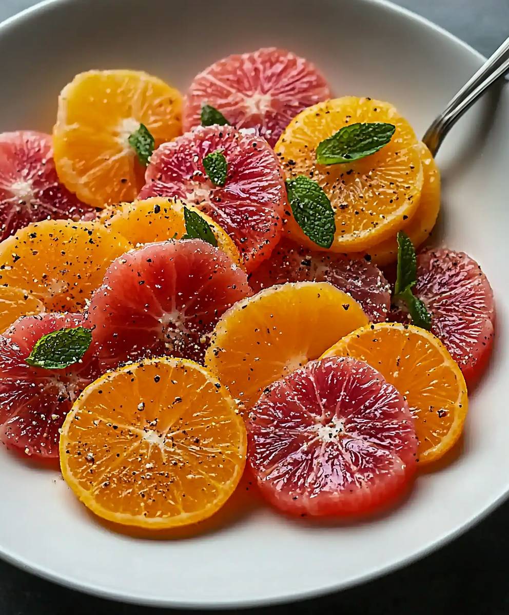 Salade ensoleillée aux agrumes