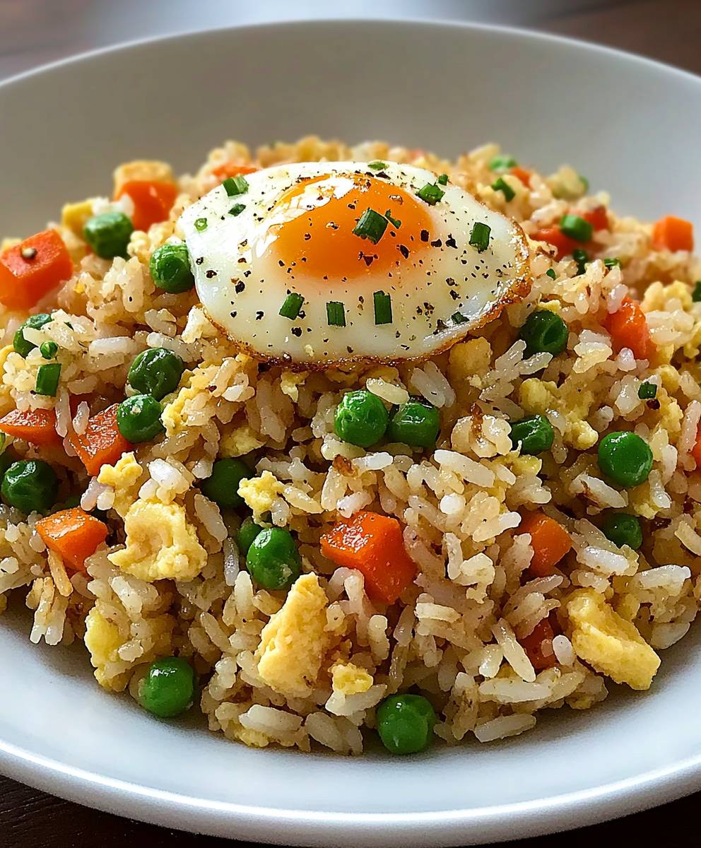 Riz frit aux oeufs