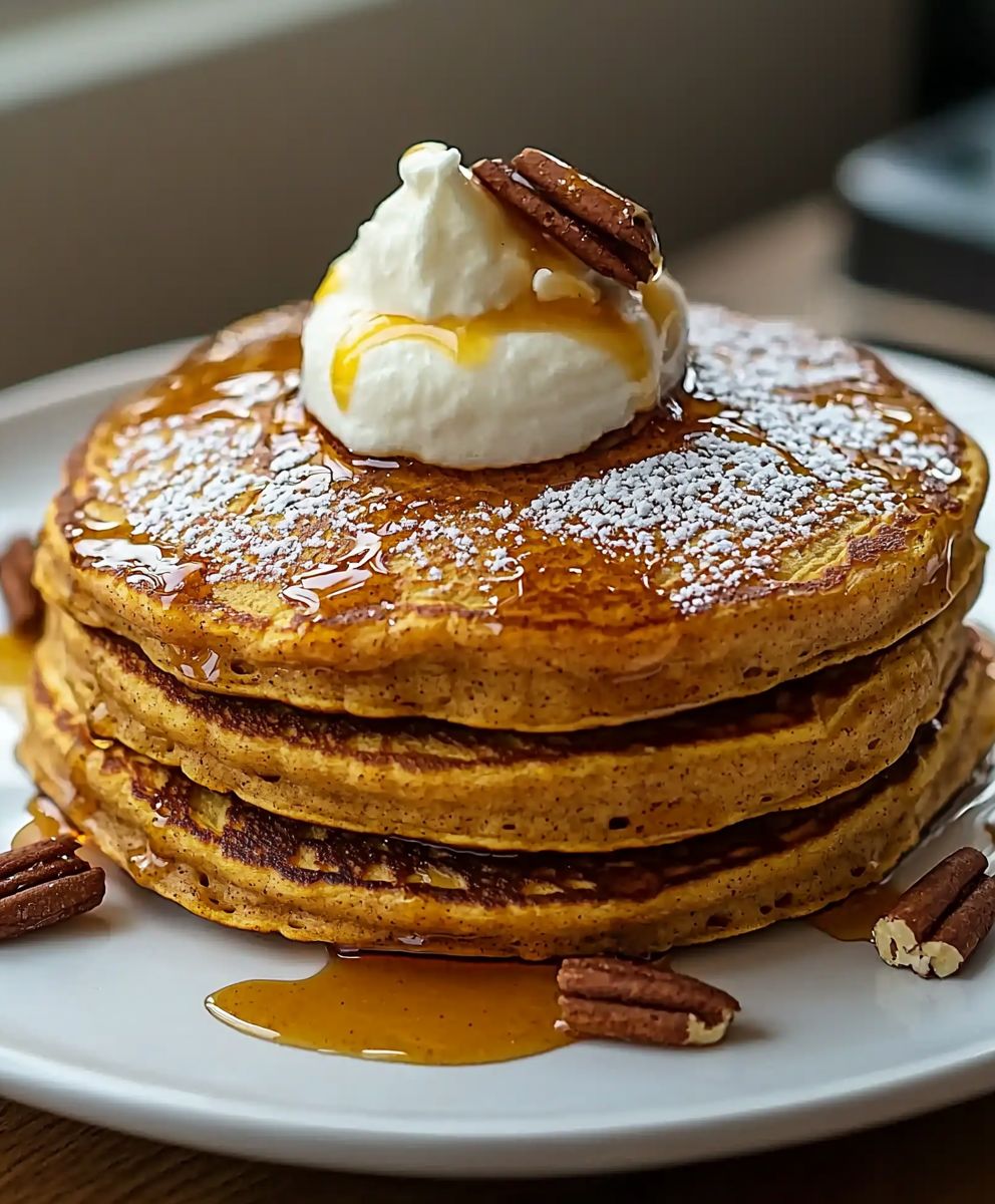 Pancakes épicés citrouille