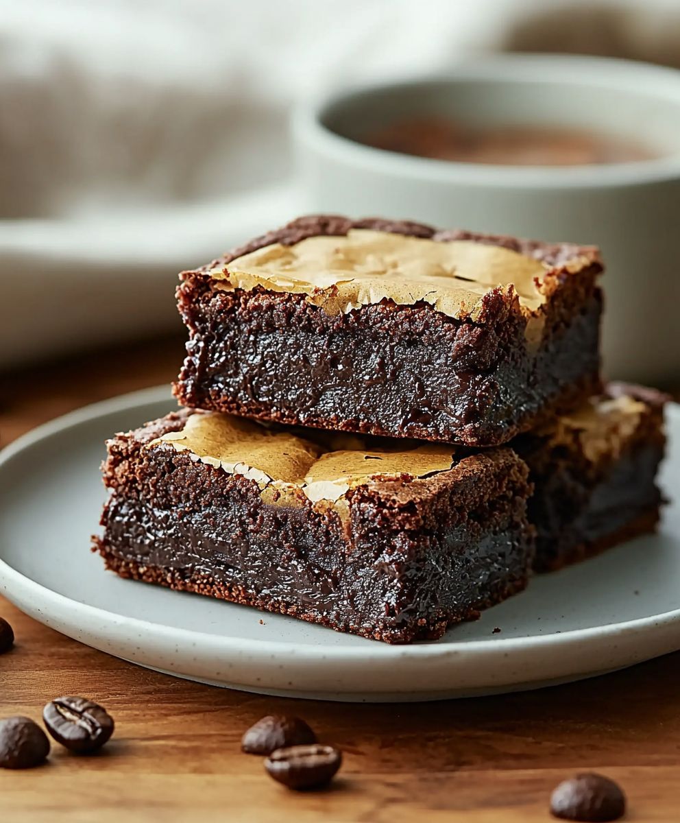 Brownies fudge espresso