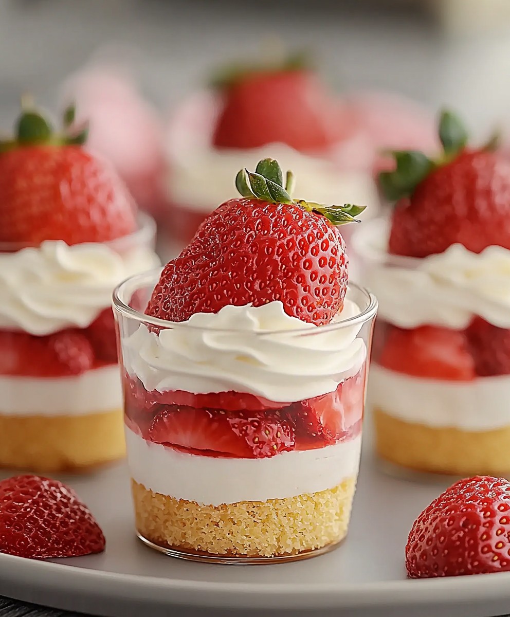 Desserts à la fraise faciles