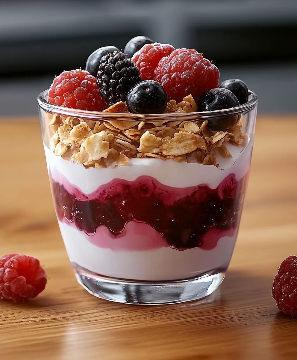 Parfait aux baies