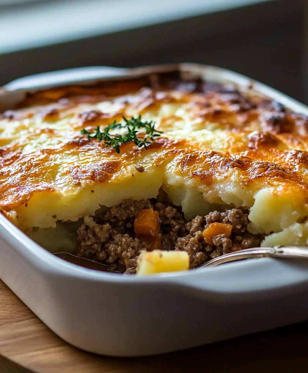 Boeuf haché pommes de terre casserole