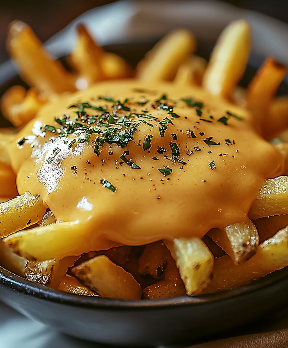 Sauce fromage frites