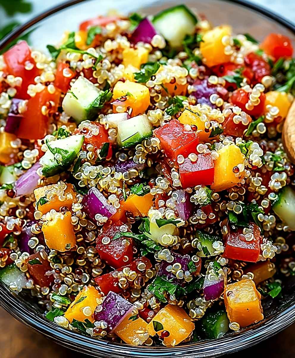 Salade santé au quinoa